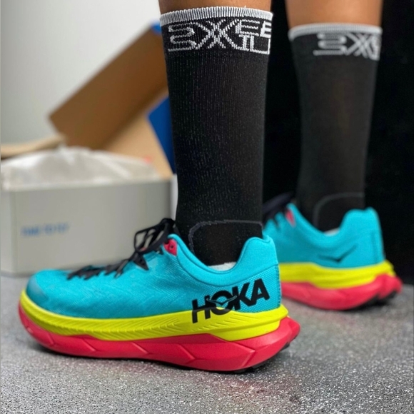 Hoka One One Men's Trainers Tecton X Lace-Up Low-Top Running Sneakers Size 10 - Picture 6 of 11